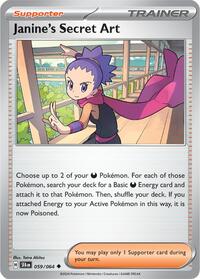 Janine's Secret Art - 059/064 (059/064) [SV Shrouded Fable]