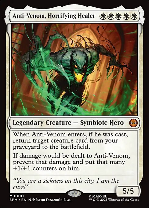 Anti-Venom, Horrifying Healer (1) [Marvel's Spider-Man]