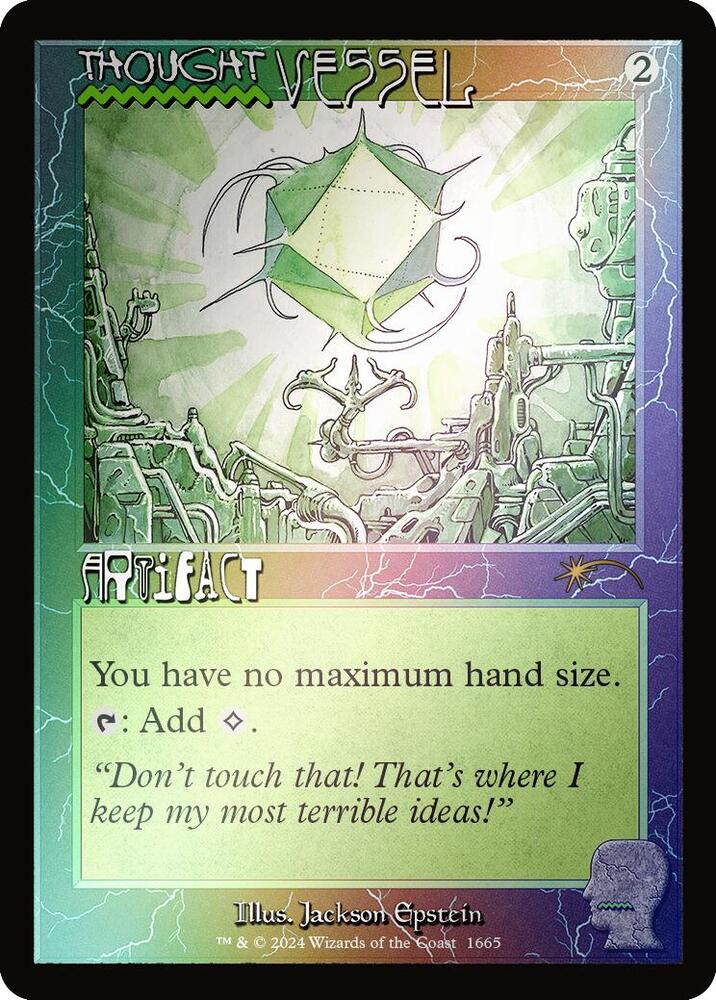 Thought Vessel (1665) (Rainbow Foil) [Secret Lair Drop]