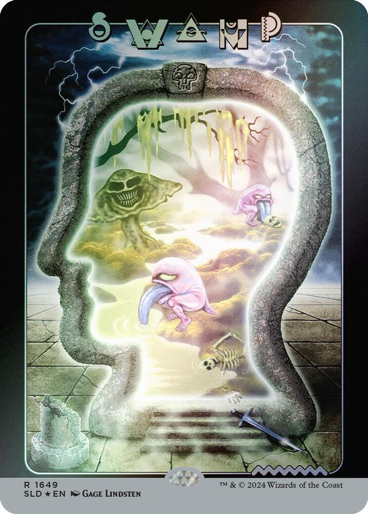 Swamp (1649) (Rainbow Foil) [Secret Lair Drop]