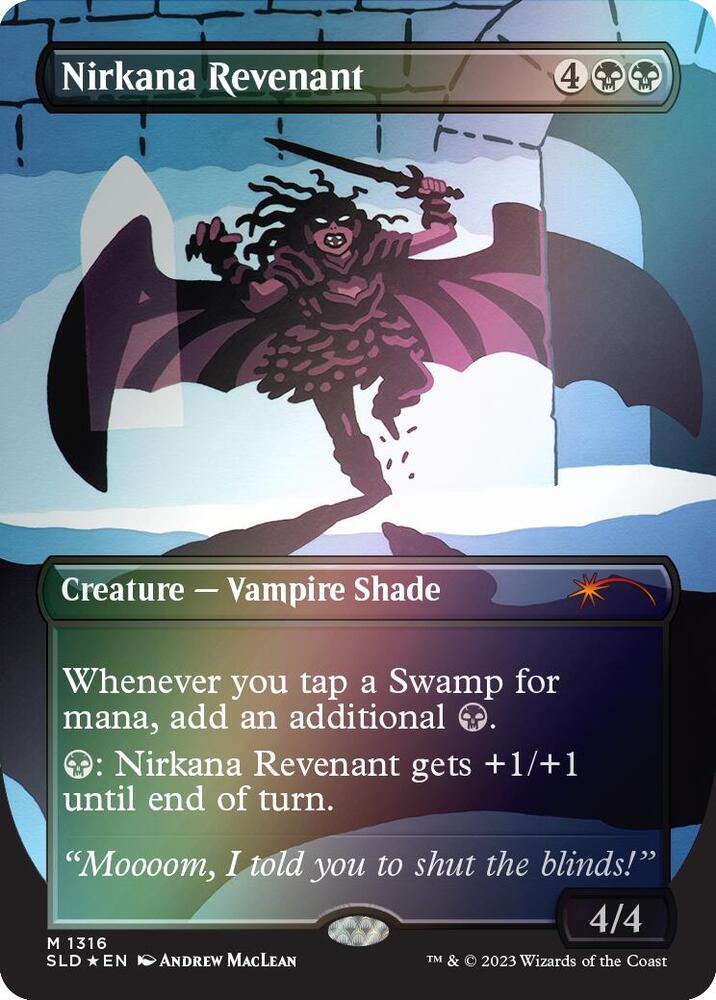 Nirkana Revenant (Rainbow Foil) (1316) [Secret Lair Drop]
