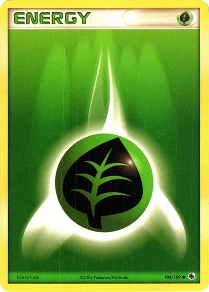 Grass Energy - 104/109 (No E-Reader) (104/109) [Deck Exclusives]