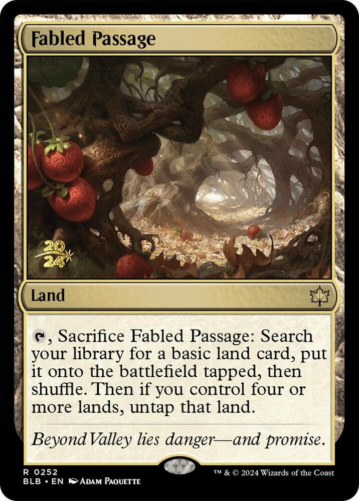 Fabled Passage (252) [Prerelease Cards]