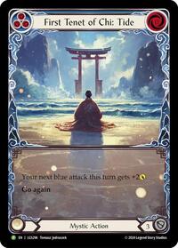 First Tenet of Chi: Tide - LGS296 (LGS296) [Flesh and Blood Promo Cards]