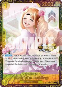 Charlotte Pudding (Championship 2024) (OP03-112) [One Piece Promotion Cards]