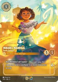 Mirabel Madrigal - Family Gatherer (Store Championship) (7) [Disney Lorcana Promo Cards]