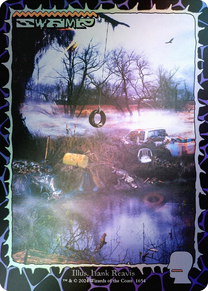 Swamp (1654) (Rainbow Foil) [Secret Lair Drop]