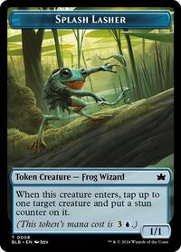 Splash Lasher Token (8) [Bloomburrow]