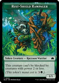 Rust-Shield Rampager Token (22) [Bloomburrow]