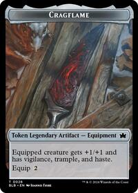 Cragflame // Starscape Cleric Double-Sided Token (26 // 15) [Bloomburrow]