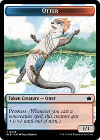 Otter // Copy Double-Sided Token (25 // 1) [Bloomburrow]