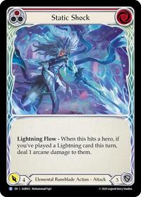 Static Shock (Red) (AUR012) [1st Strike]