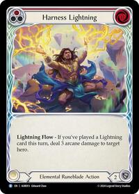 Harness Lightning (Red) (AUR013) [1st Strike]