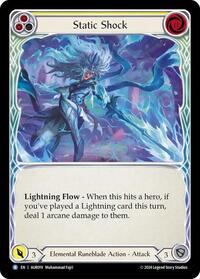 Static Shock (Yellow) (AUR019) [1st Strike]