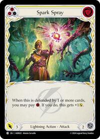 Spark Spray (Yellow) (AUR022) [1st Strike]