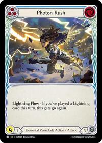 Photon Rush (Blue) (AUR024) [1st Strike]
