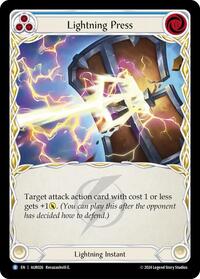 Lightning Press (AUR026) [1st Strike]