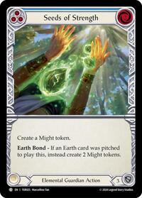 Seeds of Strength (Blue) (TER025) [1st Strike]