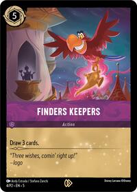 Finders Keepers (4) [Disney Lorcana Promo Cards]