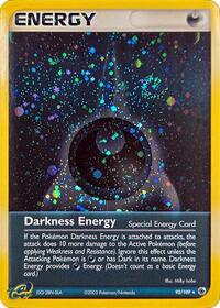 Darkness Energy (Special) - 93/109 (Cosmos Holo) (93/109) [League and Championship Cards]
