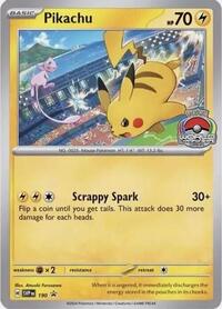 Pikachu - 190 (190) [SV Scarlet and Violet Promo Cards]