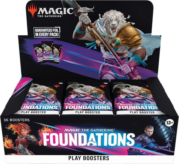 Magic The Gathering Foundations Play Booster Display
