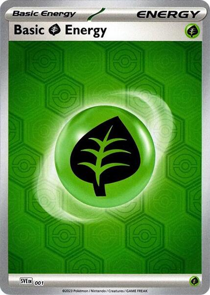 Basic Grass Energy (1) [SV Shrouded Fable]