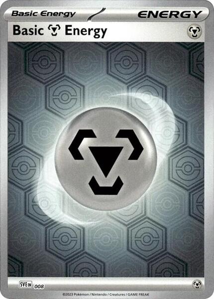 Basic Metal Energy (Reverse Holofoil) (8) [SV Shrouded Fable]