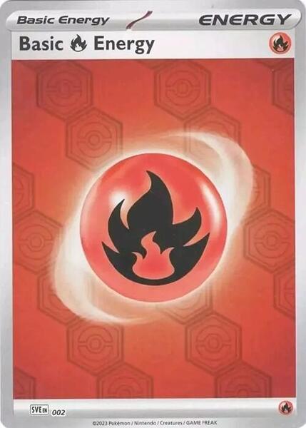 Basic Fire Energy (2) [SV Shrouded Fable]