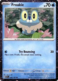 Froakie - 056/197 (Cosmos Holo) (056/197) [Miscellaneous Cards and Products]