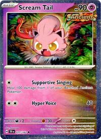 Scream Tail - 077/162 (Cosmos Holo) (077/162) [Miscellaneous Cards and Products]