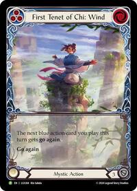 First Tenet of Chi: Wind - LGS304 (LGS304) [Flesh and Blood Promo Cards]