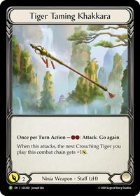 Tiger Taming Khakkara - LGS302 (LGS302) [Flesh and Blood Promo Cards]