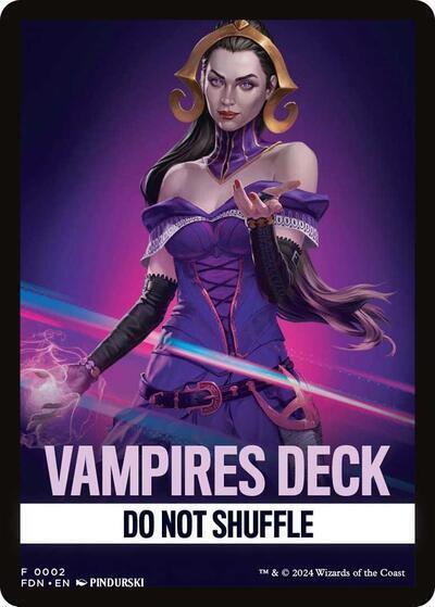 Vampires Deck Theme Card (2) [Foundations]