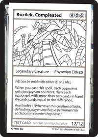 Kozilek, Compleated [Mystery Booster 2 Playtest Cards]