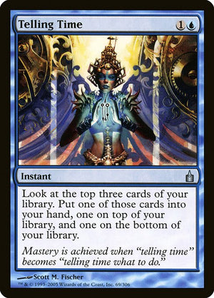Telling Time (69) [Ravnica: City of Guilds]