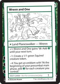 Wrenn and One [Mystery Booster 2 Playtest Cards]