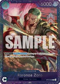Roronoa Zoro (Treasure Cup 2024) (ST12-008) [One Piece Promotion Cards]