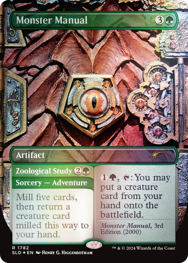 Monster Manual (Rainbow Foil) (1782) [Secret Lair Drop]