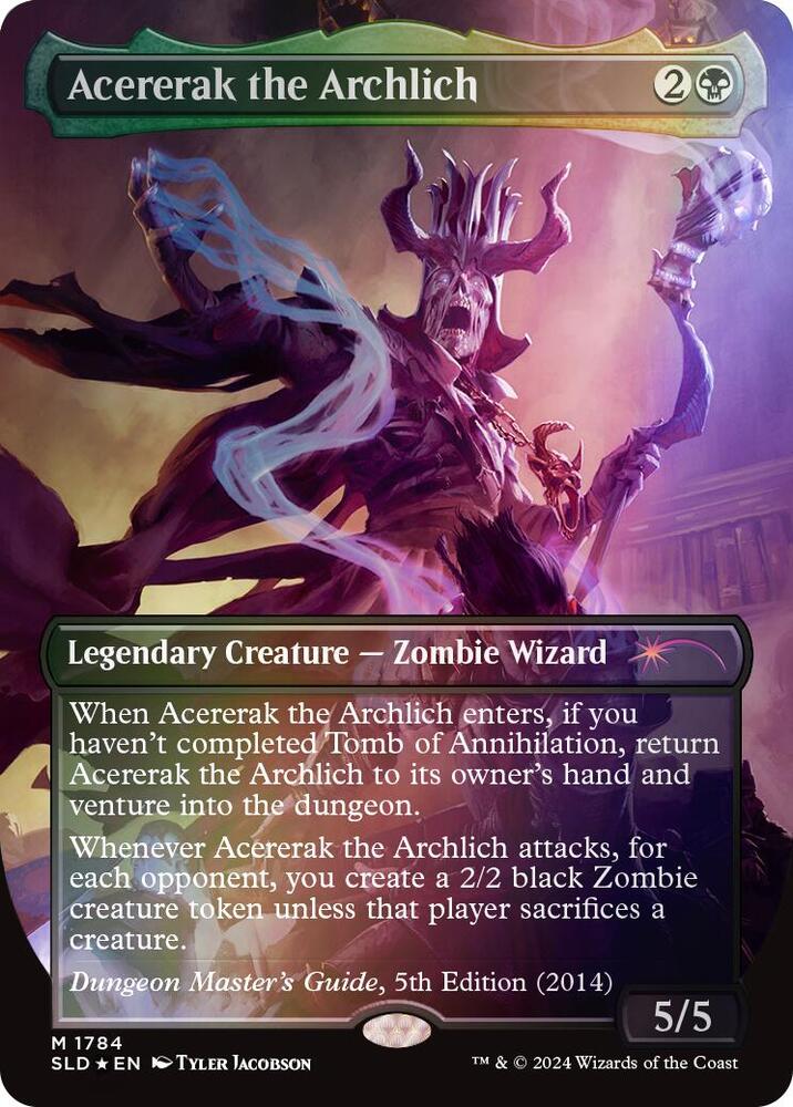 Acererak the Archlich (Rainbow Foil) (1784) [Secret Lair Drop]
