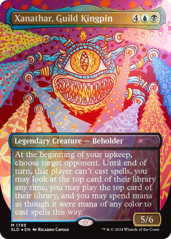 Xanathar, Guild Kingpin (Rainbow Foil) (1785) [Secret Lair Drop]