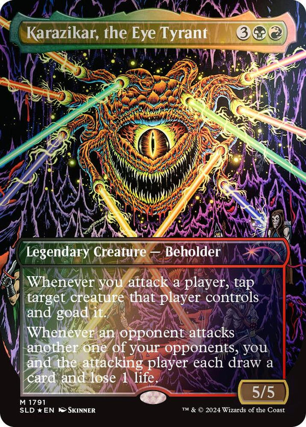 Karazikar, the Eye Tyrant (Rainbow Foil) (1791) [Secret Lair Drop]