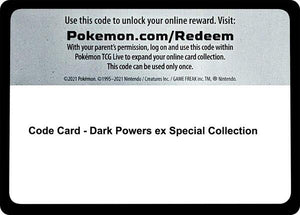 Code Card - Dark Powers ex Special Collection [Miscellaneous Cards and Products]