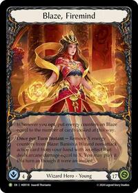 Blaze, Firemind - HER118 (HER118) [Flesh and Blood Promo Cards]