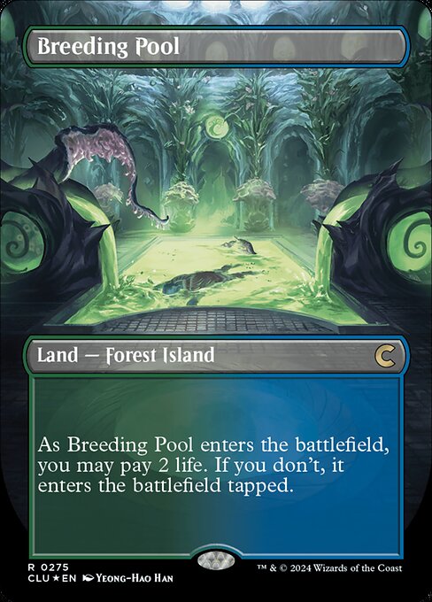 Breeding Pool (275) [Ravnica: Clue Edition] [Borderless]
