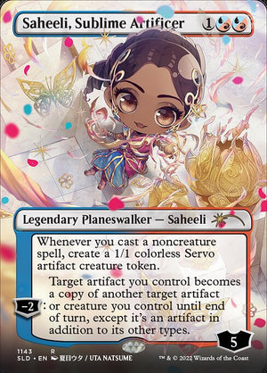 Saheeli, Sublime Artificer (1143) [Secret Lair Drop] [Borderless]