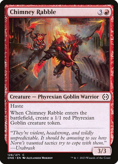 Chimney Rabble (126) [Phyrexia: All Will Be One]