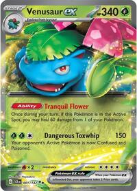 Venusaur ex (001/142) [SV07 Stellar Crown]