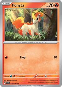 Ponyta (019/142) [SV07 Stellar Crown]
