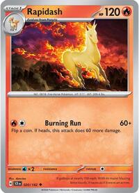 Rapidash (020/142) [SV07 Stellar Crown]